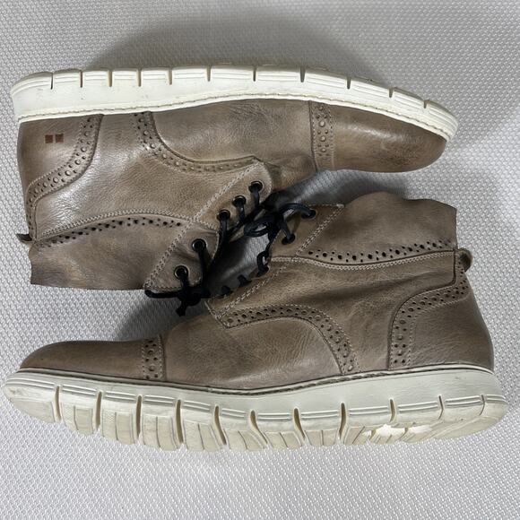 Bed Stu Men\'s Bowery II Leather Chukka‎ Boot, Icicle DD, Size 9 main image 7